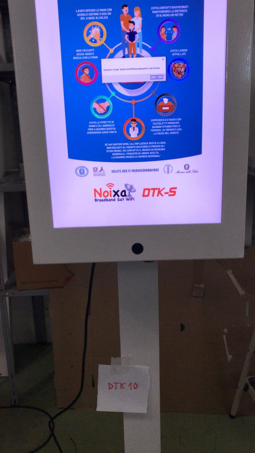 Advanced Temperature Screening Terminal